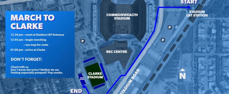 FC Edmonton Home Opener March Sunday May 12 FC Edmonton Home Opener March Sunday May 12