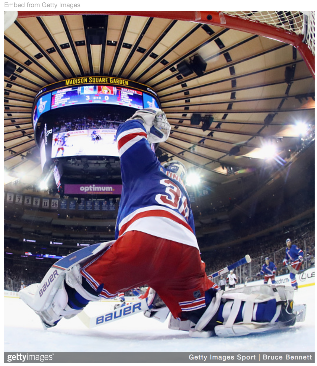 Henrik Lundqvist - Fantasy Hockey Game Logs, Quality Starts and